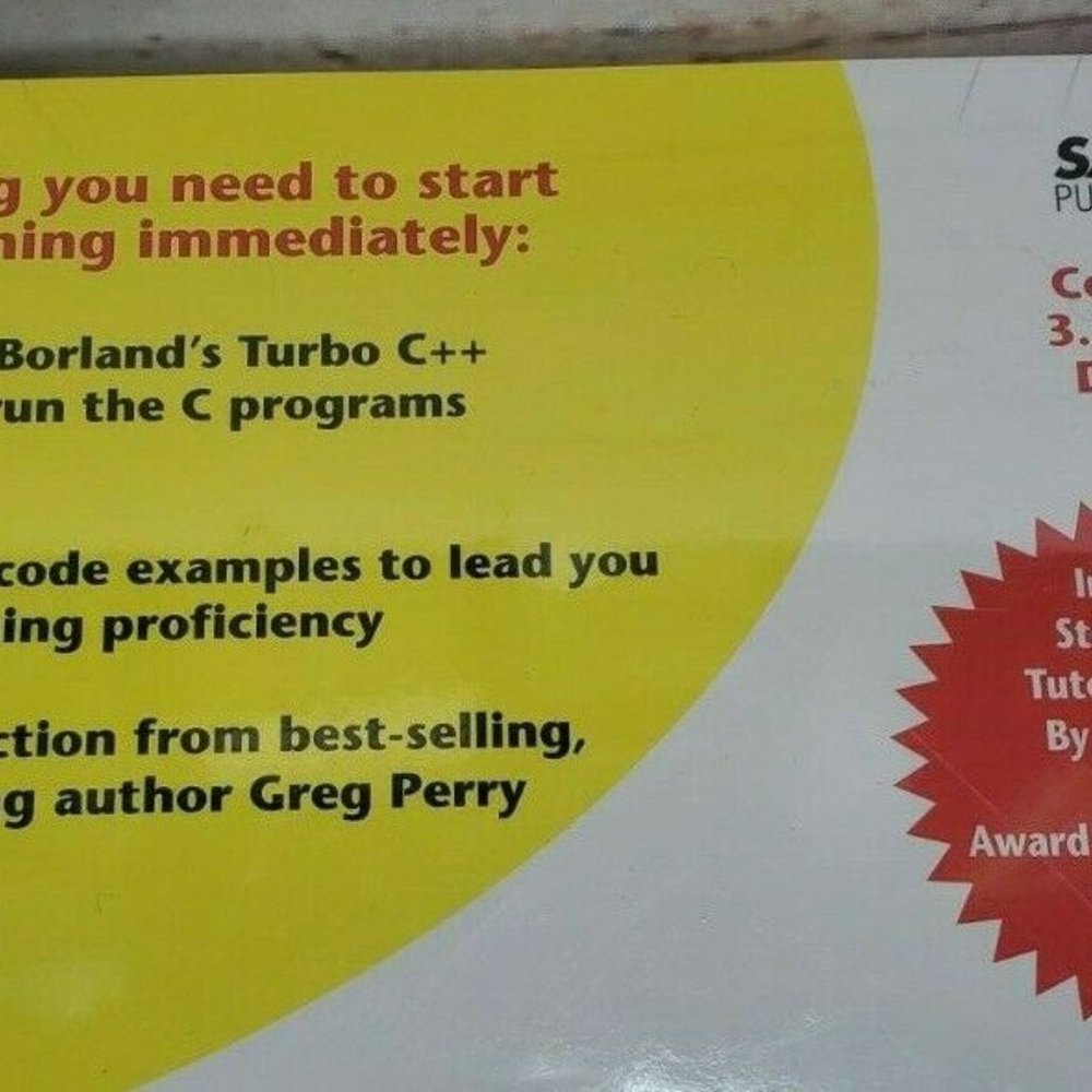 Sam Publishing C Programming Starter Kit - Picture 3 of 10